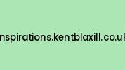 Inspirations.kentblaxill.co.uk Coupon Codes