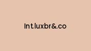 Int.luxbrand.co Coupon Codes