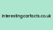 Interestingcarfacts.co.uk Coupon Codes