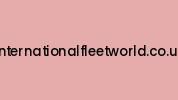 Internationalfleetworld.co.uk Coupon Codes