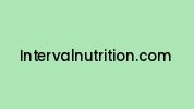 Intervalnutrition.com Coupon Codes