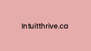 Intuitthrive.ca Coupon Codes