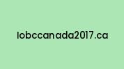 Iobccanada2017.ca Coupon Codes