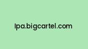 Ipa.bigcartel.com Coupon Codes