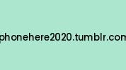 Iphonehere2020.tumblr.com Coupon Codes