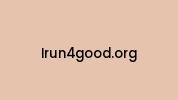 Irun4good.org Coupon Codes
