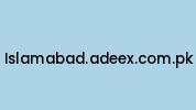 Islamabad.adeex.com.pk Coupon Codes