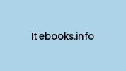 It-ebooks.info Coupon Codes