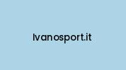 Ivanosport.it Coupon Codes