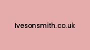 Ivesonsmith.co.uk Coupon Codes