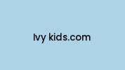 Ivy-kids.com Coupon Codes