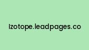 Izotope.leadpages.co Coupon Codes