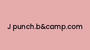 J-punch.bandcamp.com Coupon Codes