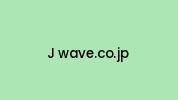 J-wave.co.jp Coupon Codes