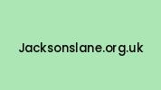 Jacksonslane.org.uk Coupon Codes