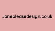 Janebleasedesign.co.uk Coupon Codes