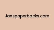 Janspaperbacks.com Coupon Codes