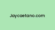Jaycaetano.com Coupon Codes