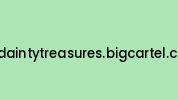Jjsdaintytreasures.bigcartel.com Coupon Codes