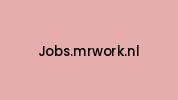 Jobs.mrwork.nl Coupon Codes