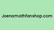 Joenamathfanshop.com Coupon Codes