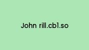 John-rill.cb1.so Coupon Codes