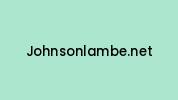 Johnsonlambe.net Coupon Codes