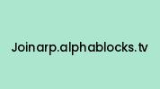 Joinarp.alphablocks.tv Coupon Codes