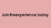 Jointheexperience.today Coupon Codes
