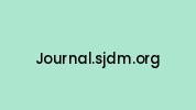 Journal.sjdm.org Coupon Codes