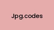 Jpg.codes Coupon Codes