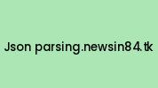Json-parsing.newsin84.tk Coupon Codes