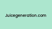 Juicegeneration.com Coupon Codes