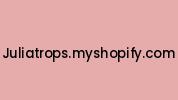 Juliatrops.myshopify.com Coupon Codes