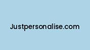 Justpersonalise.com Coupon Codes