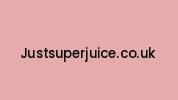Justsuperjuice.co.uk Coupon Codes