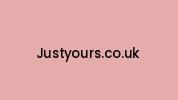 Justyours.co.uk Coupon Codes