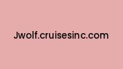 Jwolf.cruisesinc.com Coupon Codes
