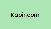 Kaoir.com Coupon Codes