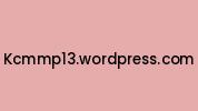 Kcmmp13.wordpress.com Coupon Codes