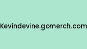 Kevindevine.gomerch.com Coupon Codes
