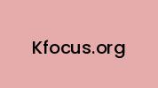 Kfocus.org Coupon Codes