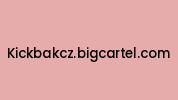 Kickbakcz.bigcartel.com Coupon Codes