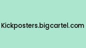 Kickposters.bigcartel.com Coupon Codes