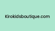 Kirokidsboutique.com Coupon Codes