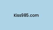 Kiss985.com Coupon Codes