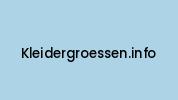 Kleidergroessen.info Coupon Codes
