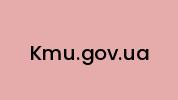 Kmu.gov.ua Coupon Codes