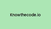 Knowthecode.io Coupon Codes