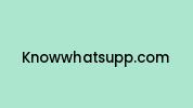 Knowwhatsupp.com Coupon Codes